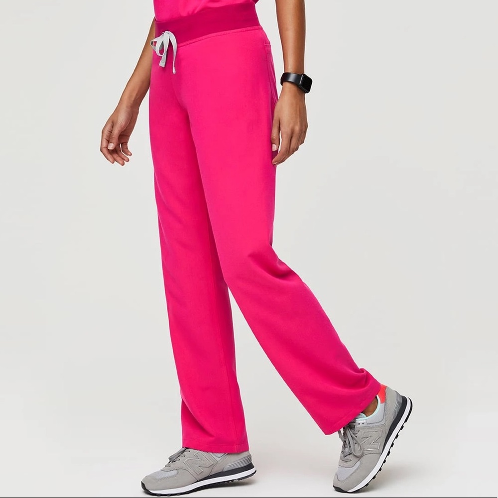 NWOT! Figs Shocking Pink Livingston XXSP